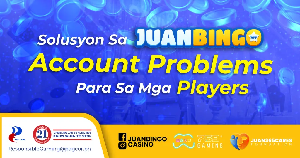 JuanBingo Account Problem Banner