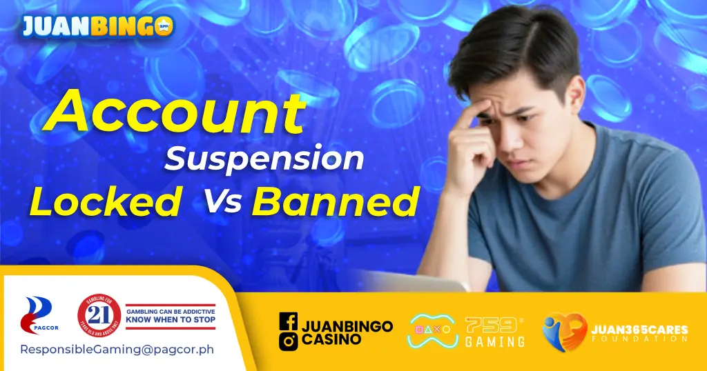 JuanBingo Account Suspension banner