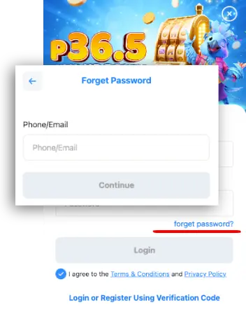 forgot password image