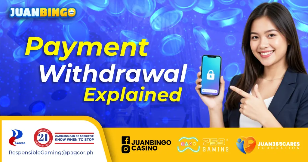 juanbingo payment and withdrawal banner
